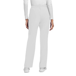 pantalon hopital blanc femme