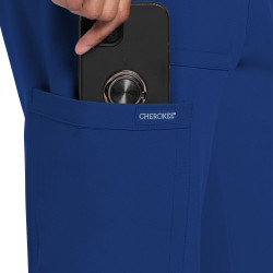 pantalon aide soignant bleu