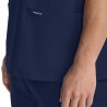 vetement médical stretch homme