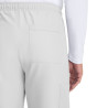 pantalon médical blanc homme