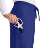 pantalon médical respirant bleu marine