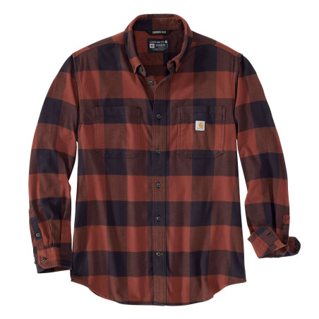 chemise de travail carreaux rouge