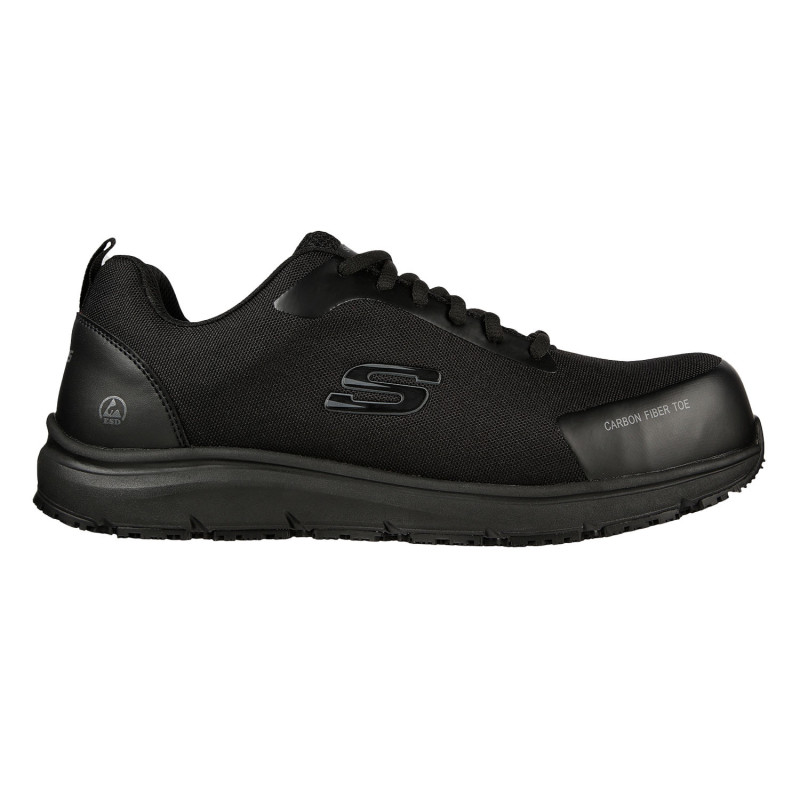 Chaussures de sécurité noires pour homme