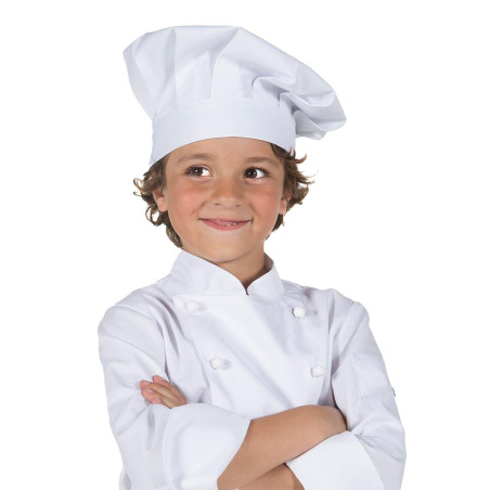 Toque cuisine blanche enfant