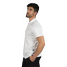 Polo serveur homme blanc