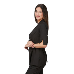 Tunique spa noire femme