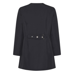 Blouse médicale noire femme