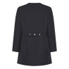 Blouse médicale noire femme