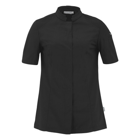 Veste cuisine noire femme