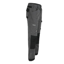 pantalon chantier gris