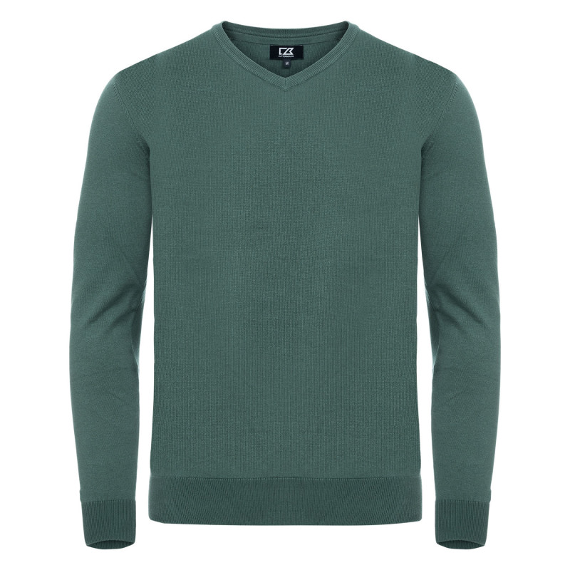 Pull vert homme