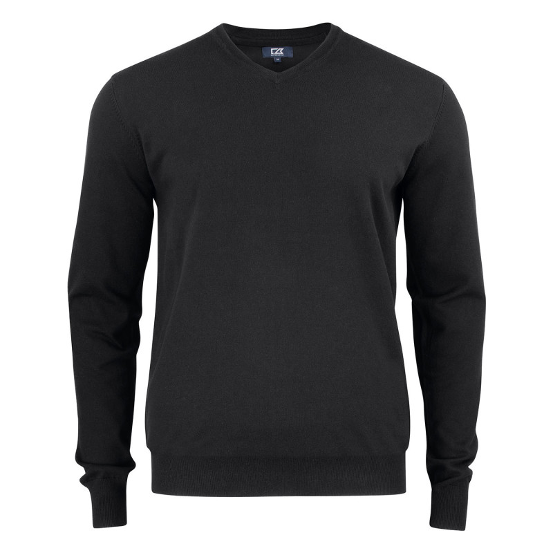 Pull noir homme