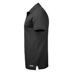 Polo noir grandes tailles