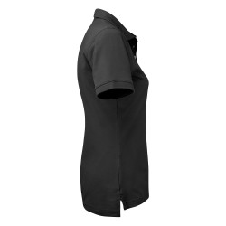Polo noir femme