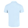 Polo coton bleu 