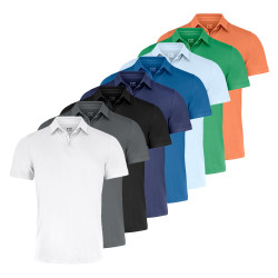 Polo homme stretch