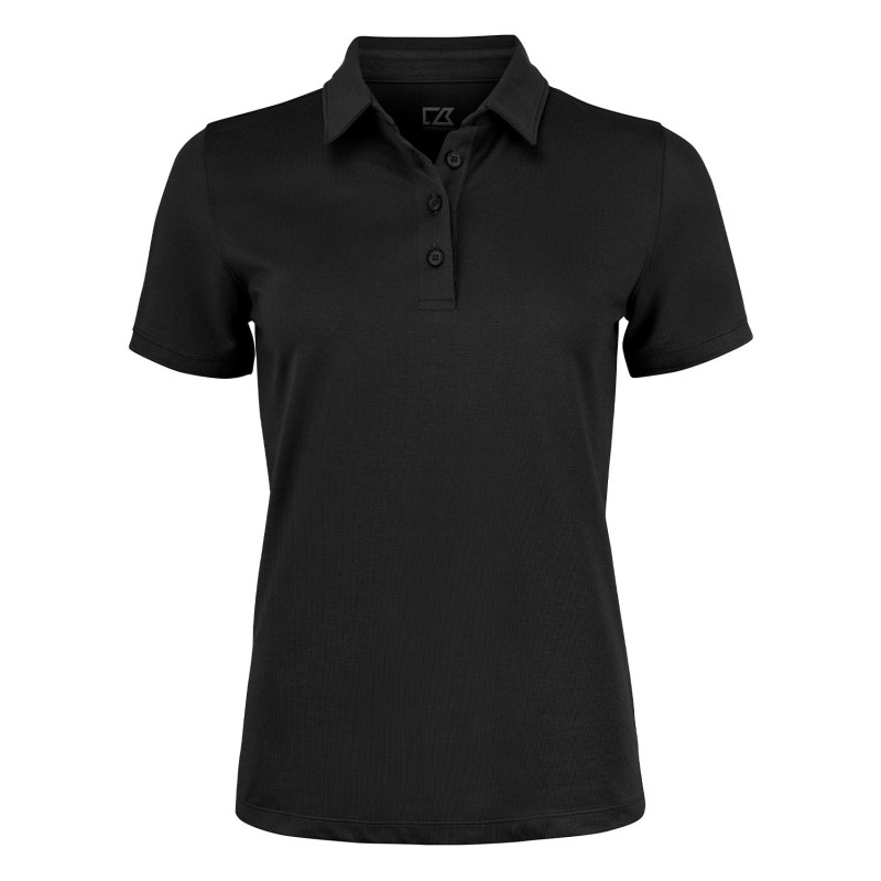 Polo noir femme