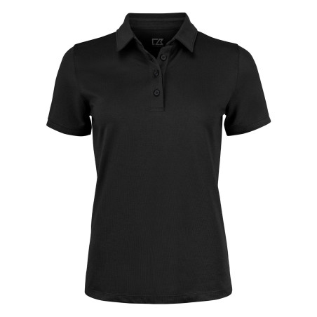 Polo noir femme