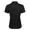 Polo noir stretch 