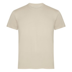 T shirt beige homme