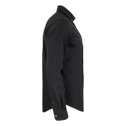 Chemise noire stretch 