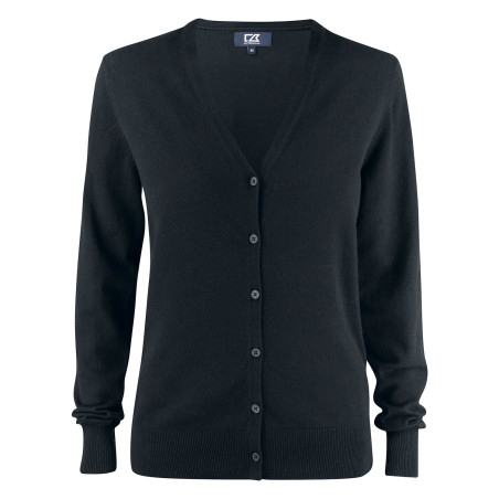 Cardigan noir femme