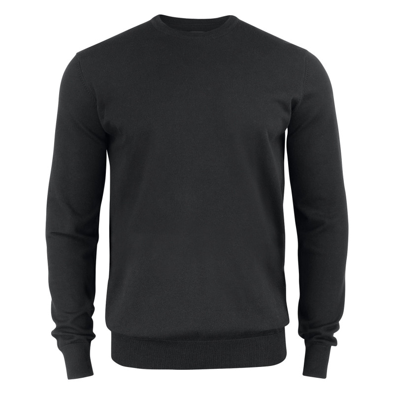 Pull noir homme