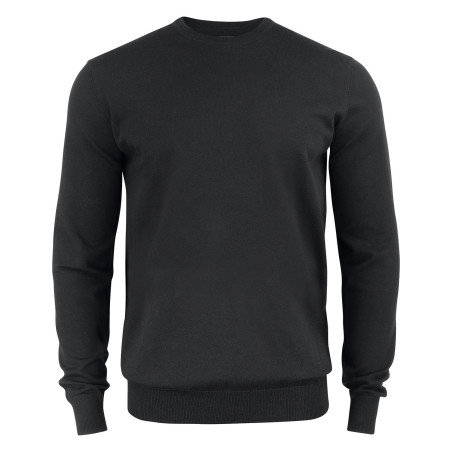 Pull noir homme