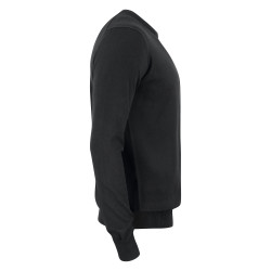 Pull noir confortable 