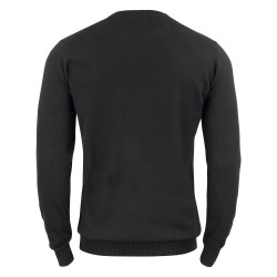 Pull noir coton 