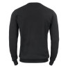 Pull noir coton 