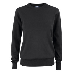Pull noir femme