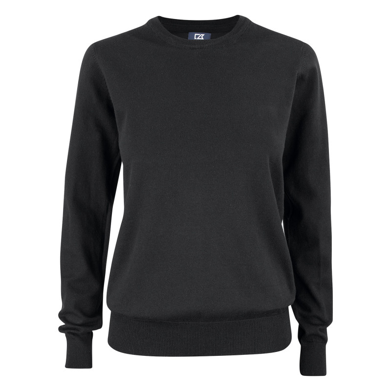 Pull noir femme