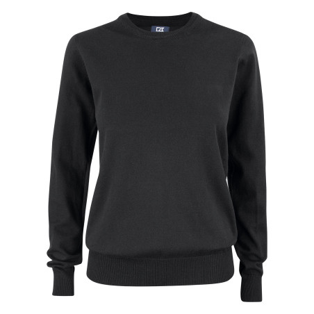 Pull noir femme