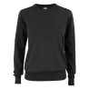 Pull noir femme