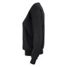 Pull doux noir femme