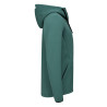Sweat à capuche vert 