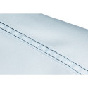 Veste de cuisine manches longues blanche ABAX Robur - détail surpiqures