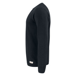 Pull noir homme