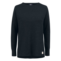 Pull noir femme