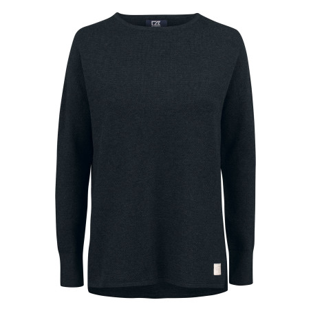 Pull noir femme