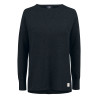 Pull noir femme