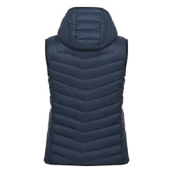 Gilet bleu femme 