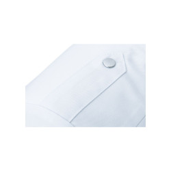 Veste de cuisine femme fermeture zippée Robur ATTITUDES - détail épaule