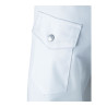 Veste de cuisine femme création styliste Robur - détail poche droite