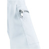 Veste de cuisine manches longues blanche pour femme Robur ATTITUDES - détail poche stylo zippée