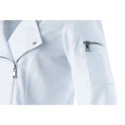 Veste de cuisine blanche à manches longues pour femme Robur ATTITUDES