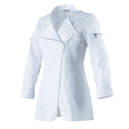 Veste de cuisine femme ajustée, féminine et élégante Robur ATTITUDES Veste de cuisine femme ajustée, féminine et élégante Robur ATTITUDES