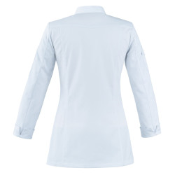 Veste de cuisine originale et très féminine blanche Robur ATTITUDES