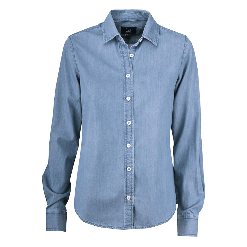 Chemise denim femme